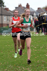 Girls under-15s Northern Cross Country Relays, Graves Park, Sheffield. Photo: David T. Hewitson/Sports for All Pics